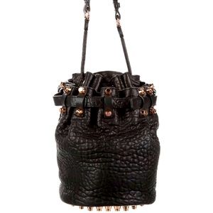 Alexander Wang Embossed Leather Bucket Bag